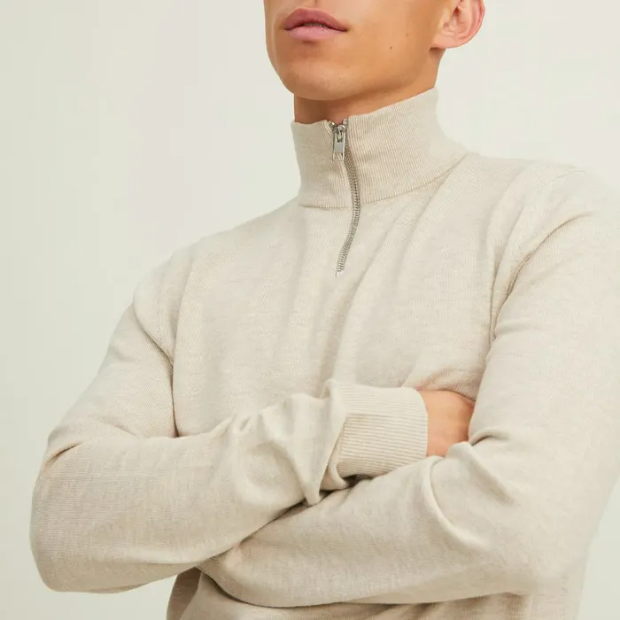 Jack & Jones Emil Knit Half Zip Trui Heren