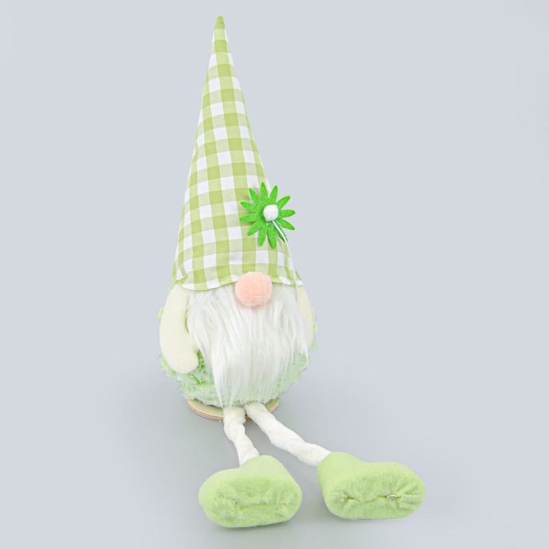 Gnome de printemps à poser