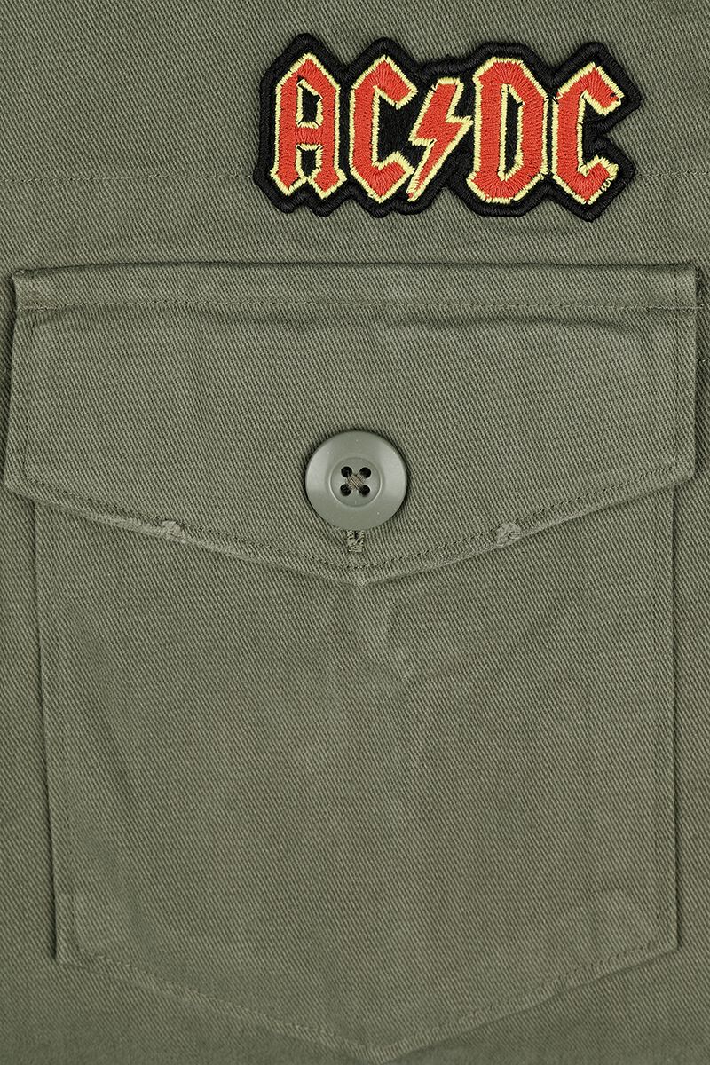 Amplified Collection - Military Shirt - Shacket | AC/DC Chemise manches longues