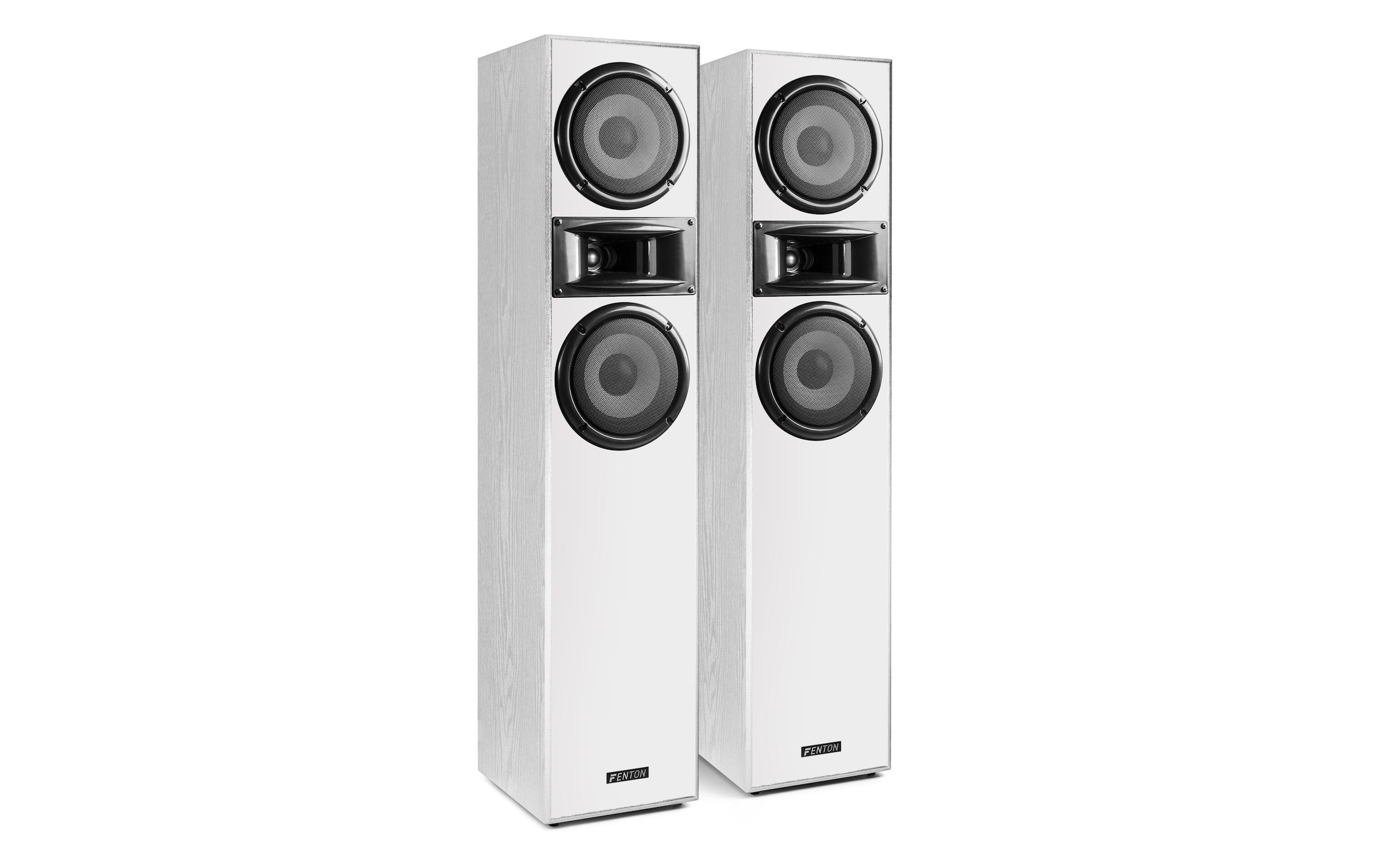 FENTON Stand-Lautsprecher »Paar SHF700W Weiss« ( )