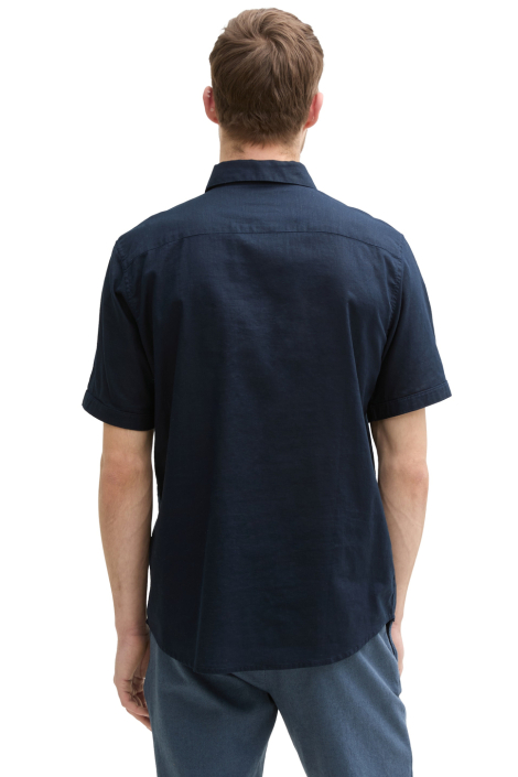 Tom Tailor blauwe heren overhemd