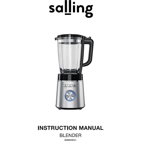 Salling Power blender 1400W 1,75 liter rustfrit stål