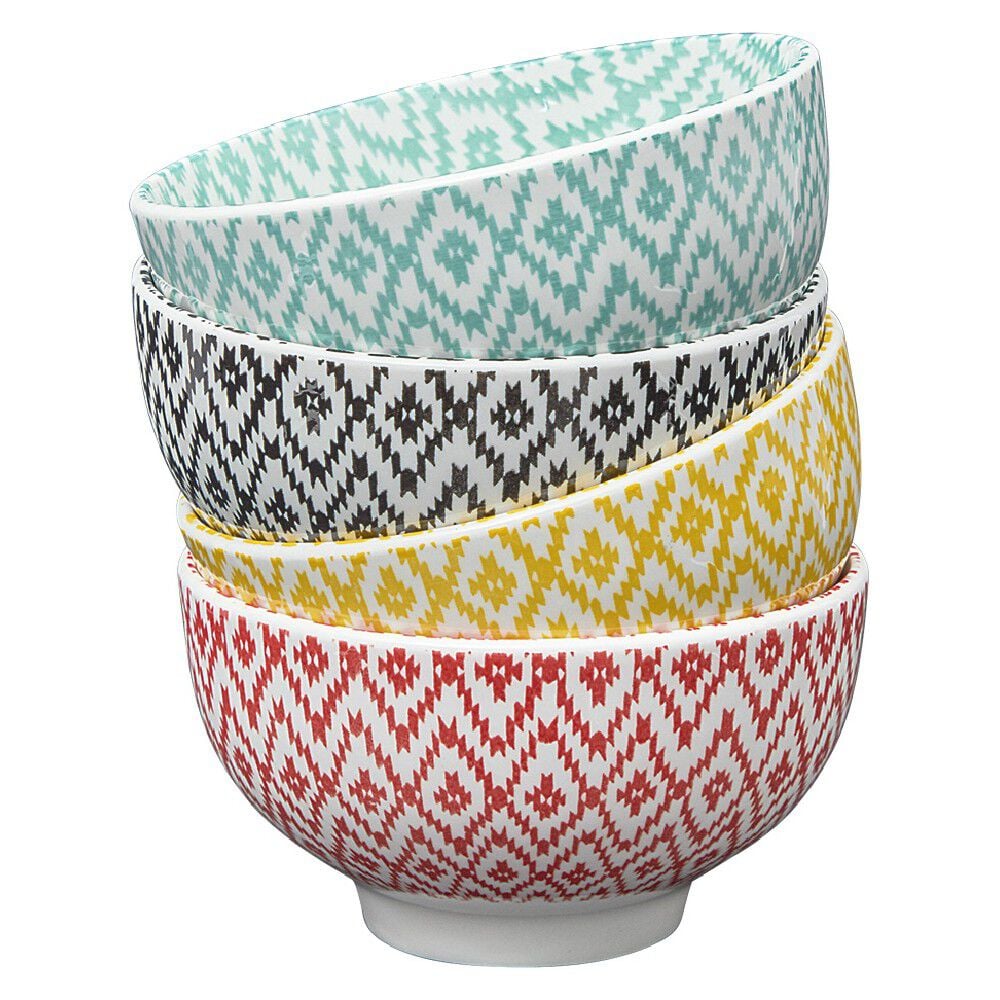 Coupelle porcelaine décor géométrique