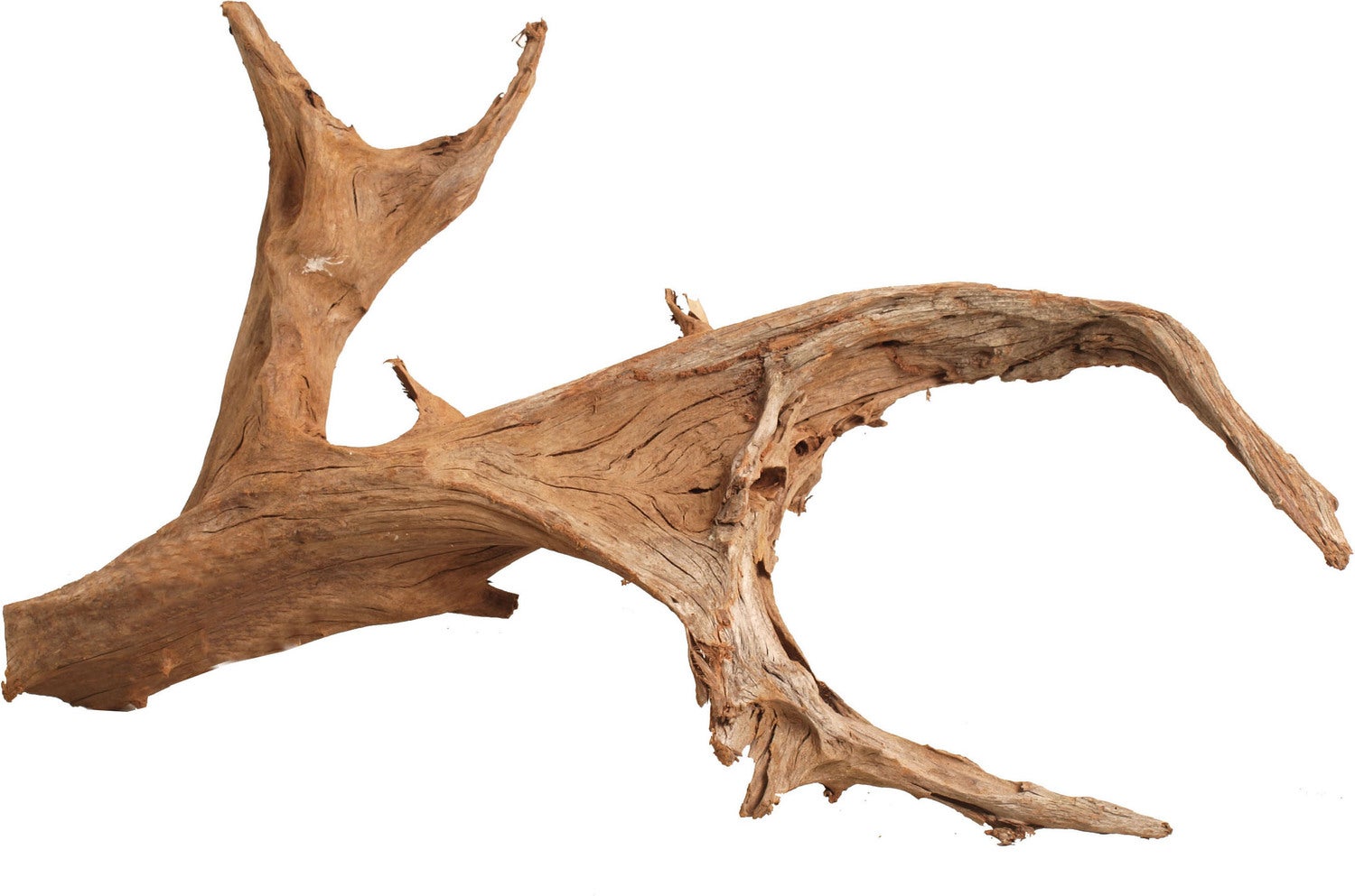 Boon aquarium decoratie mangrove hout naturel 35 x 15 x 18 cm
