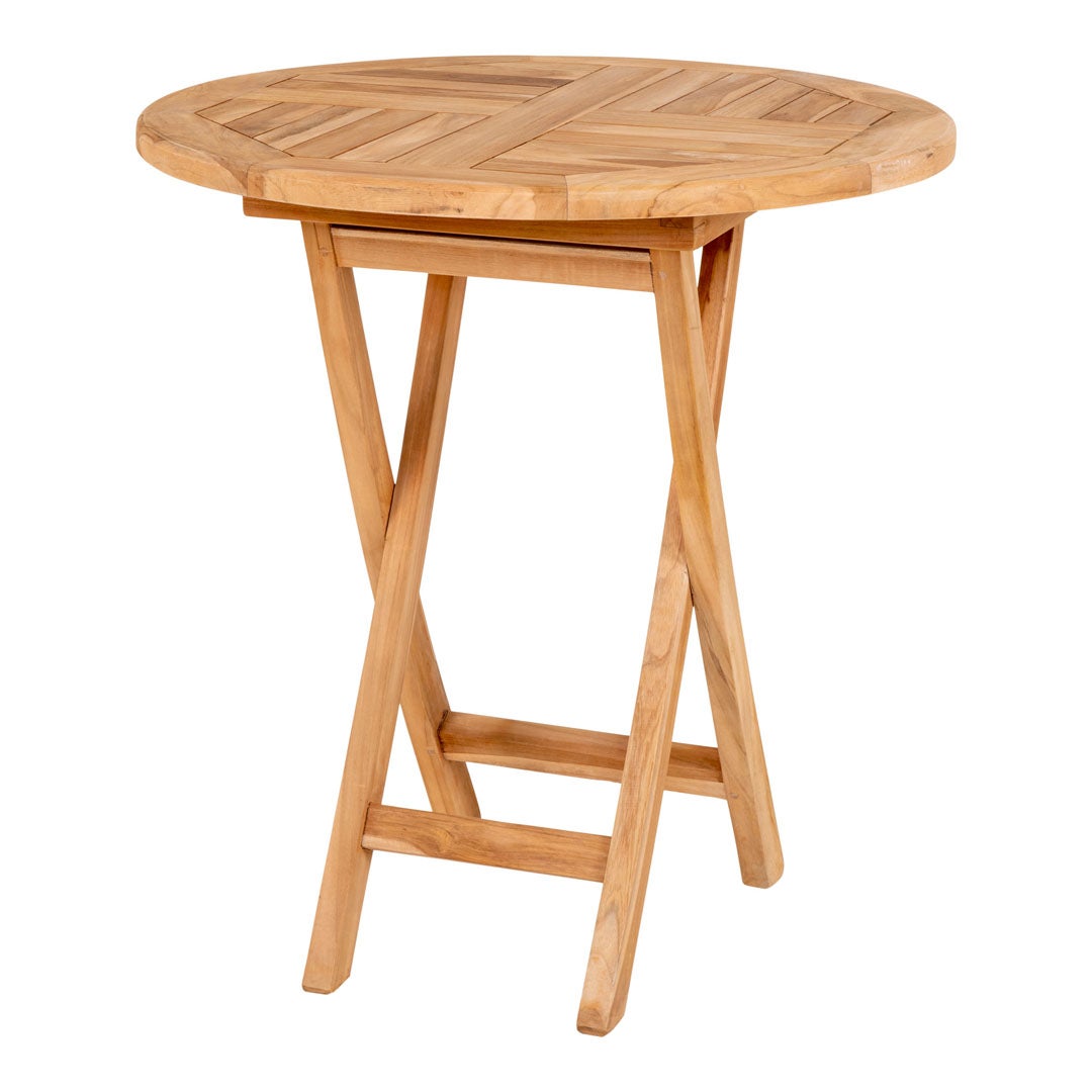 Oviedo tuintafel, Ø70 cm, teak. 70 x 70 x 75 cm
