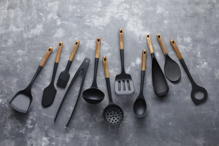 Staub Dejskraber, 30 cm Sort