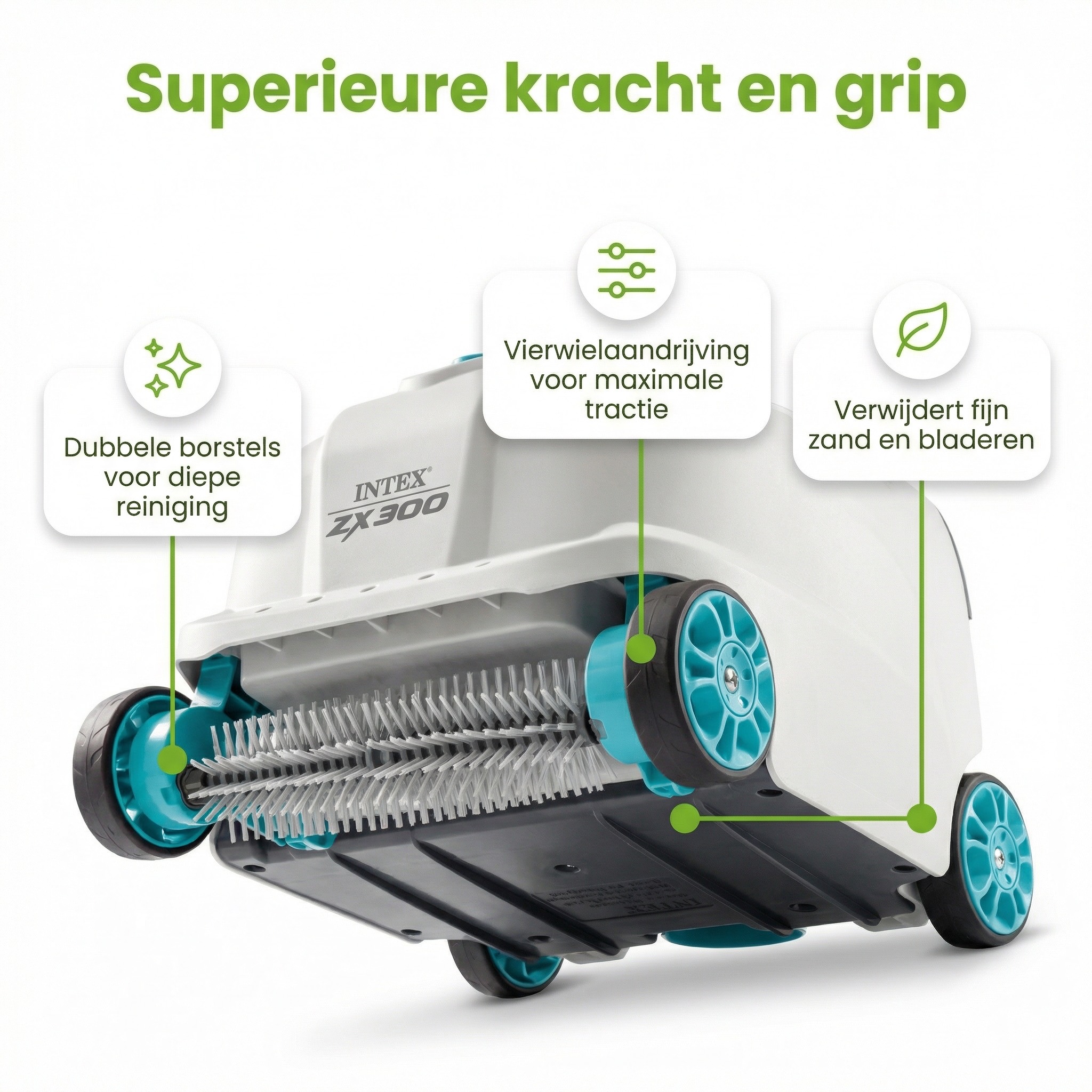 Intex ZX300 automatische zwembadstofzuiger