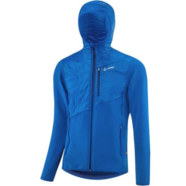 Veste ski de fond LÖFFLER M HOODED HYBRIDJACKET IZ INDIGO