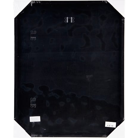Sort passepartout ramme m. glas - 40x50 cm