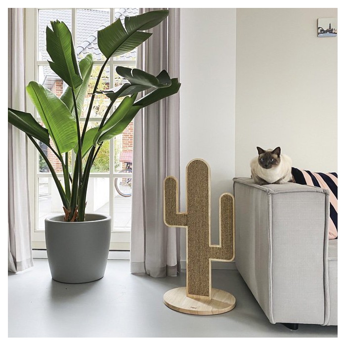 Poteau à griffer Cactus Oze - Beige