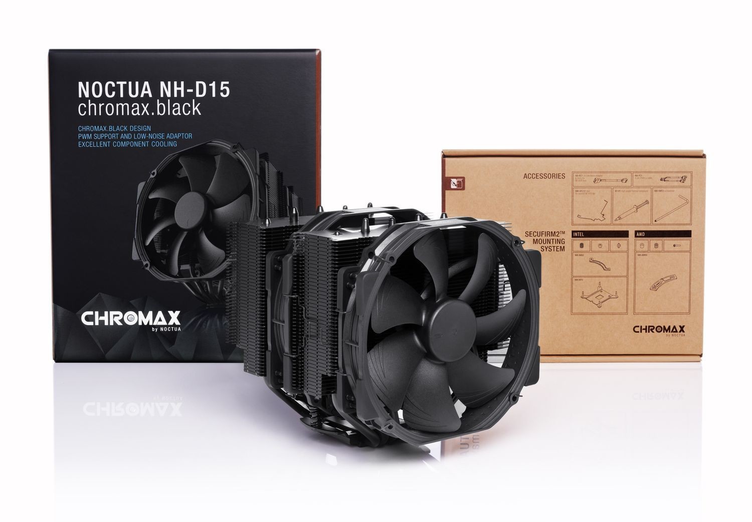 Noctua NH-D15 - CHROMAX - Noir