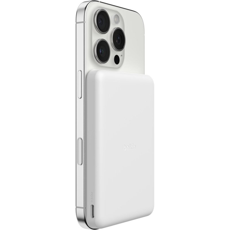 Belkin BPD010hqWH 5000 mAh Recharge sans fil Blanc