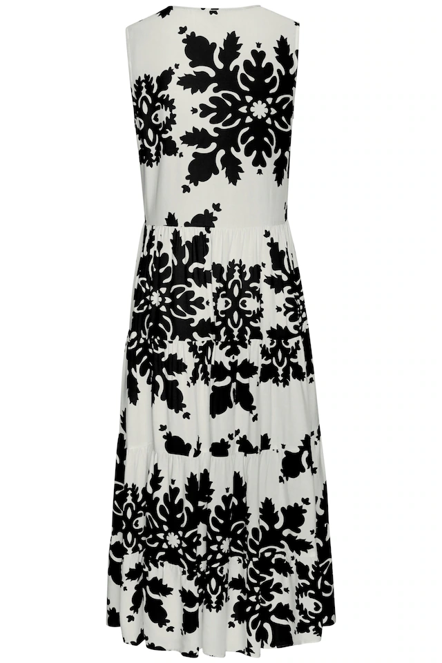 Vivance Maxikleid mit Volants, Sommerkleid