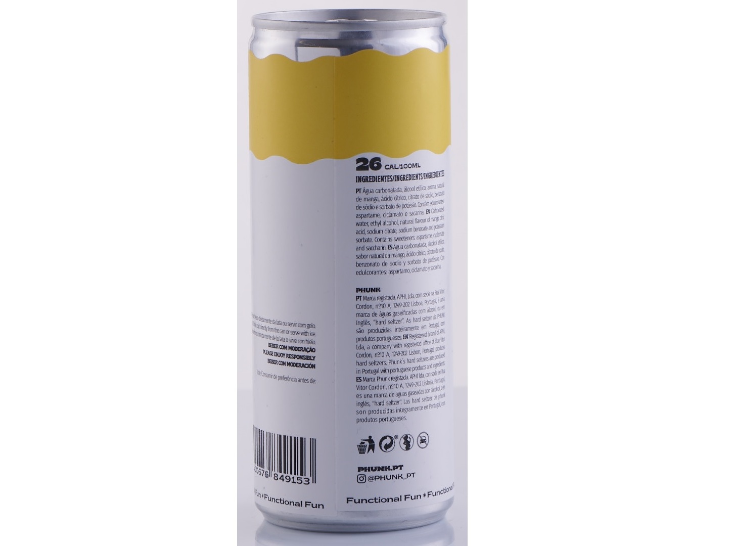 HARD SELTZER PHUNK MANGO 0.25 L
