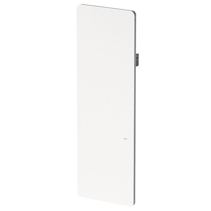 Radiateur connecté électrique double cœur de chauffe GoodHome Sondrio blanc 2000W vertical