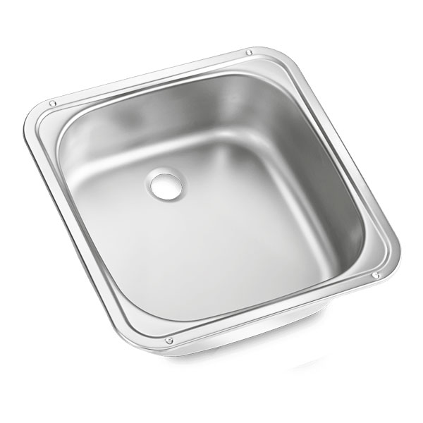 Évier carré inox VA 910 DOMETIC