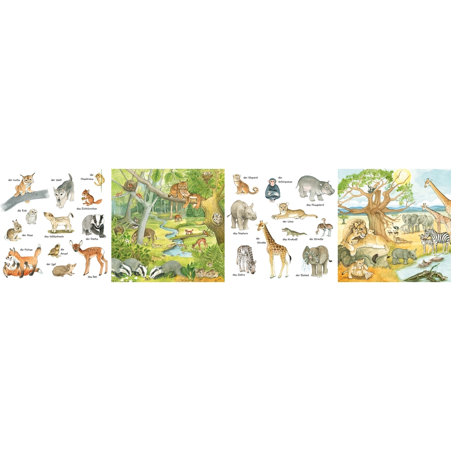 Carlsen Mein kleines buntes Bildwörterbuch: Viele Tierkinder