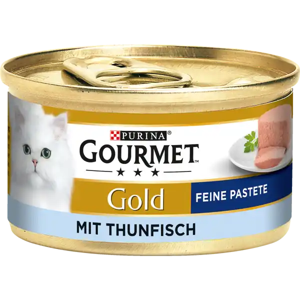 Gold Feine Pastete mit Thunfisch