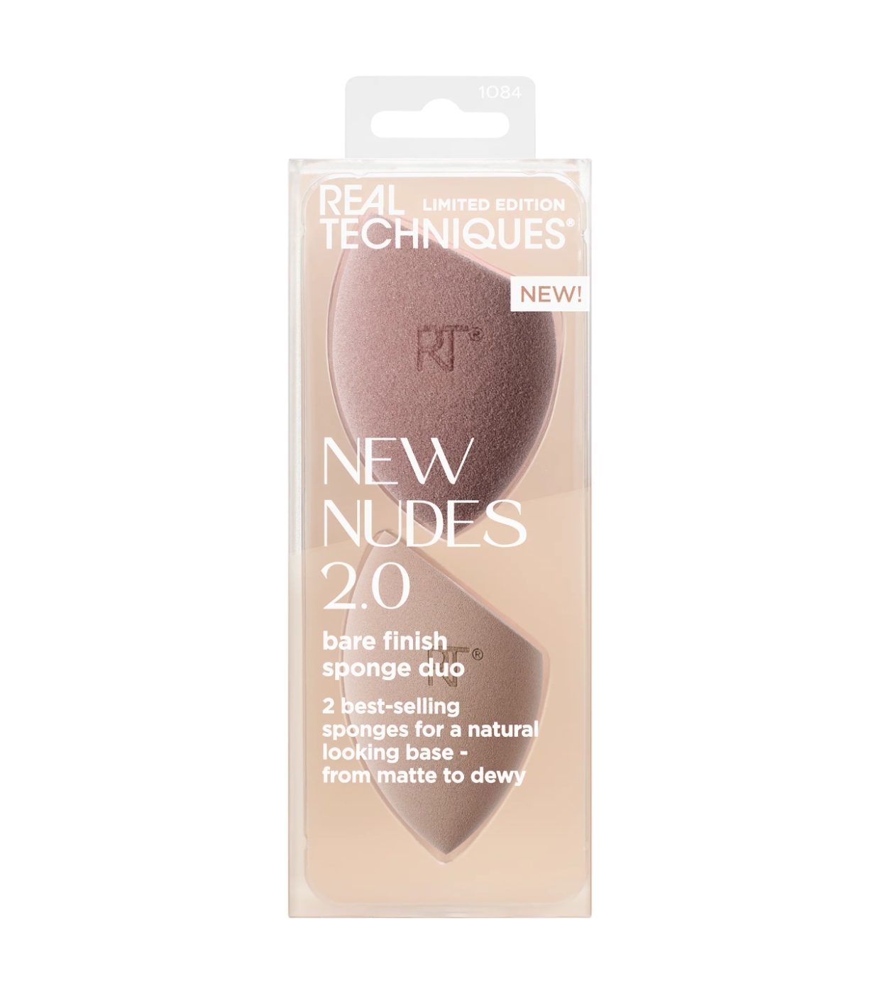 Real Techniques - *New Nude 2.0* - Duo de Esponjas Bare Finish