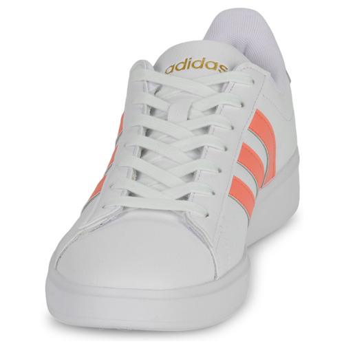 Adidas Sportswear - GRAND COURT 2.0 - Blanc / Corail