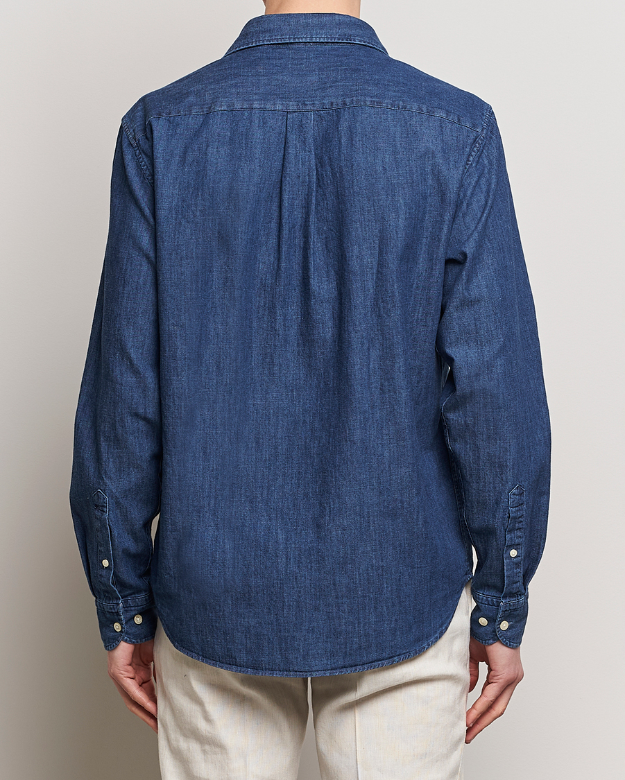 Oscar Jacobson Reg Fit Wide Spread C Dark Indigo Midnight Blue