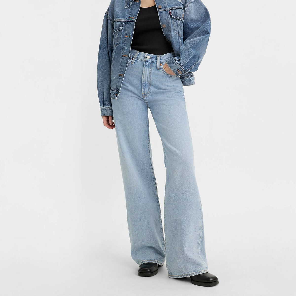 Calça jeans Levi's Ribcage Wide Leg