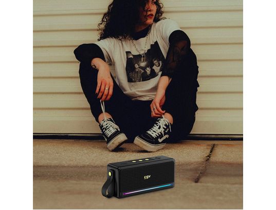 CGV - Enceinte bluetooth SolidVibe Max noir