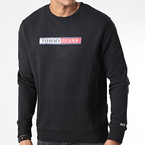 Sweat Crewneck Essential Graphic 5007 Noir