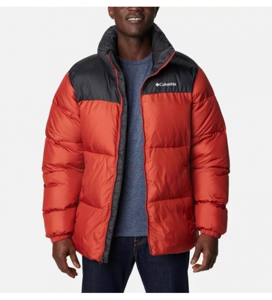 Jaqueta Columbia Puffet II, vermelha