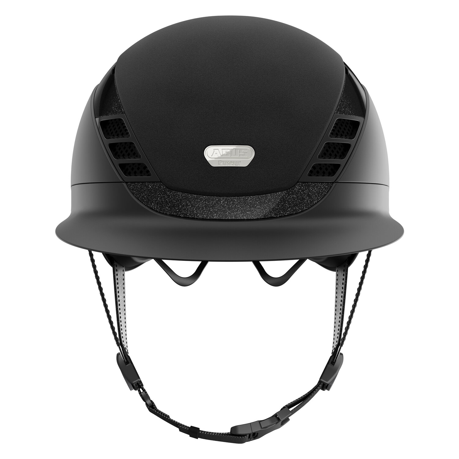 ABUS PIKEUR Reithelm AirLuxe Supreme Lady Vizor  - black