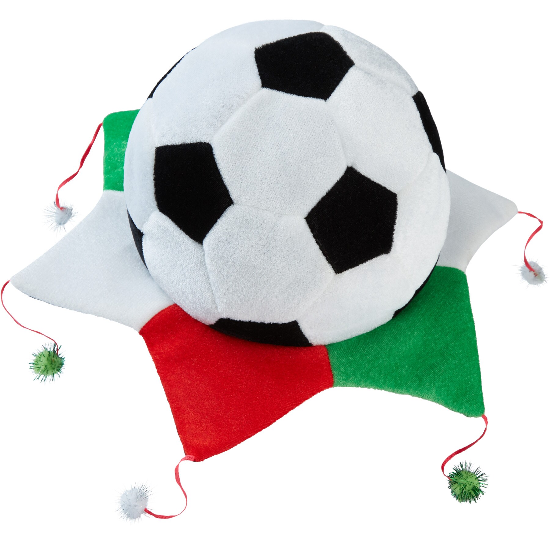 tectake® Fußball Fan Hut Mexiko