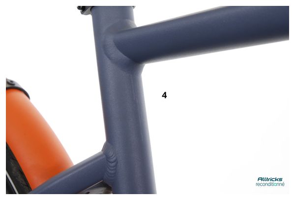 Vélo de Ville BMC 257 AL One Shimano Alfine 8V Courroie 700 mm Bleu Powder Steel 2023 -Produit Reconditionné