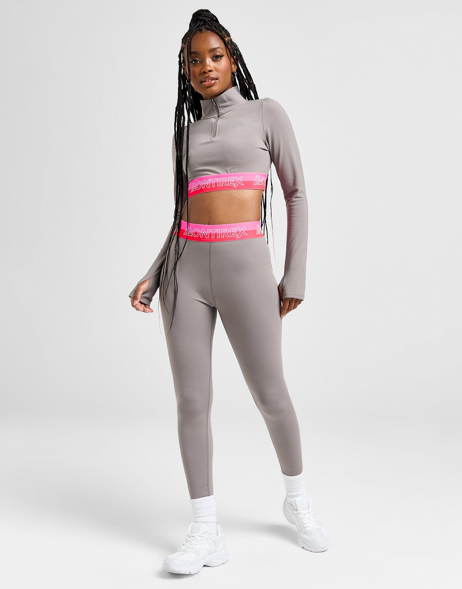 MONTIREX Crop Top Zippé Icon Femme