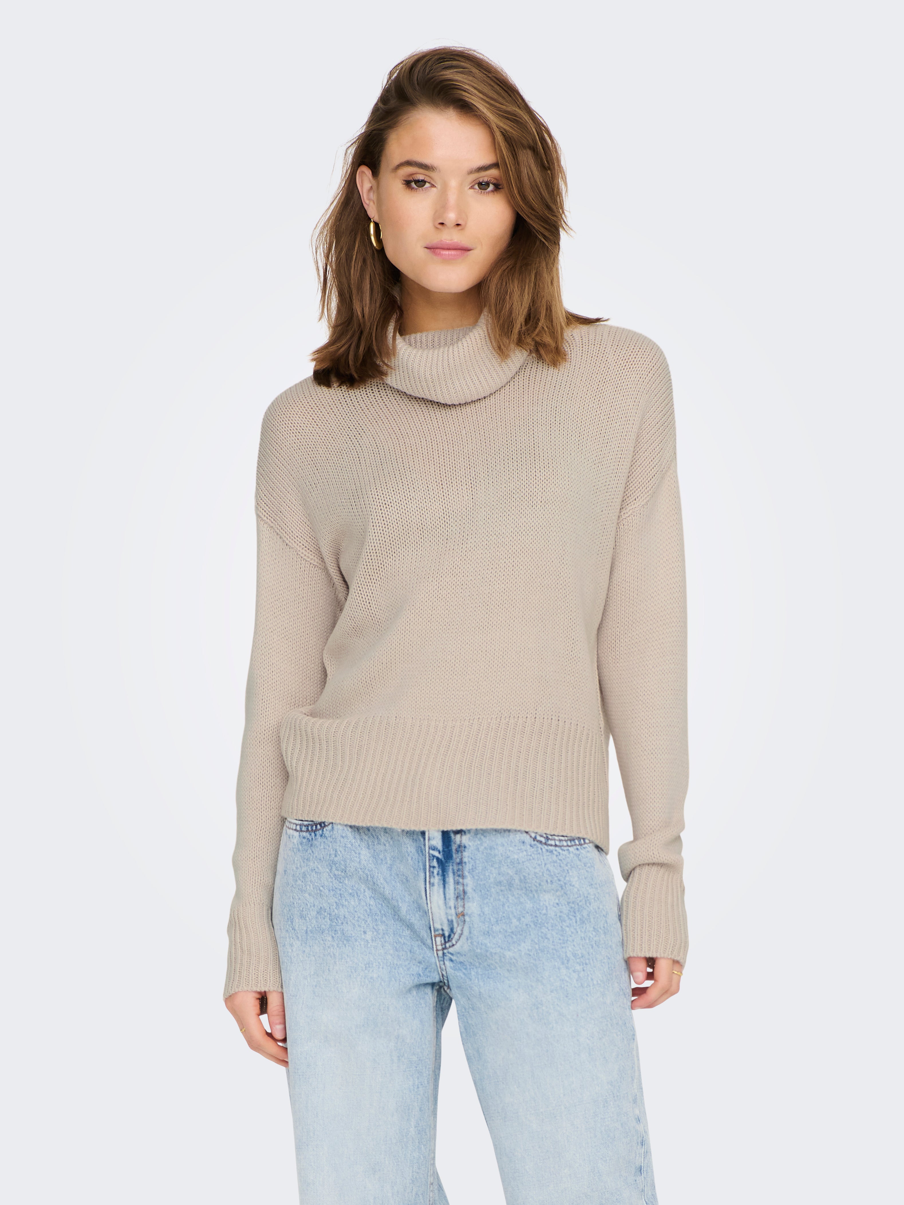 ONLNICOYA Strickpullover Pumice Stone