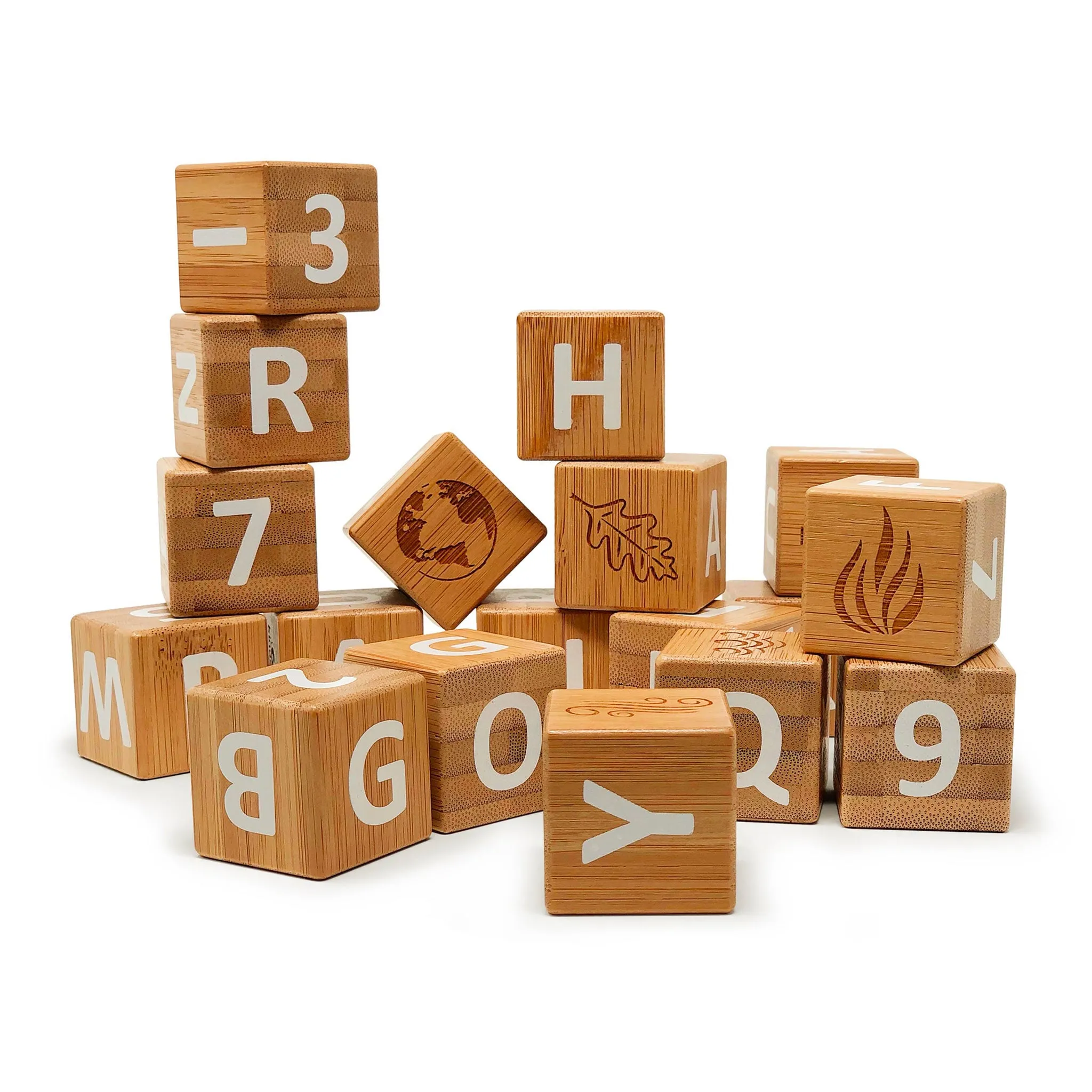 Kinderfeets Blocs en Bambou - ABC