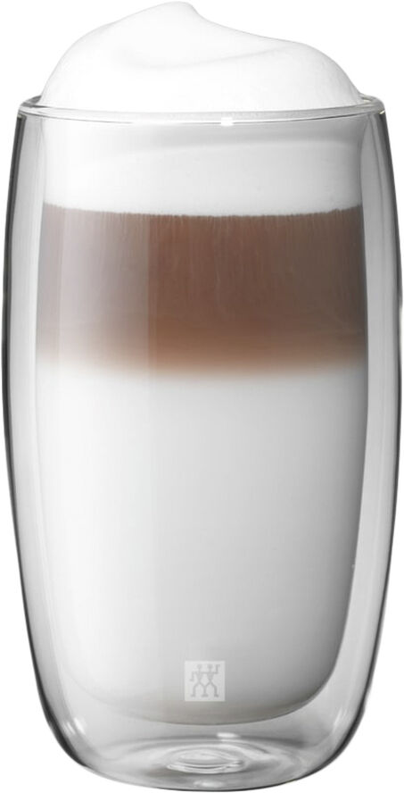 Zwilling Sorrento Latteglas sæt, 2 stk Transparent