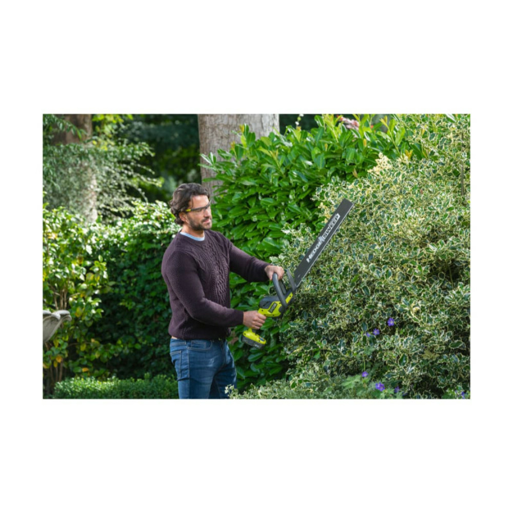 Taille-haies ryobi 18v oneplus - linea - 50 cm - 1 batterie 2.0 ah - 1 chargeur - ry18ht50a-120