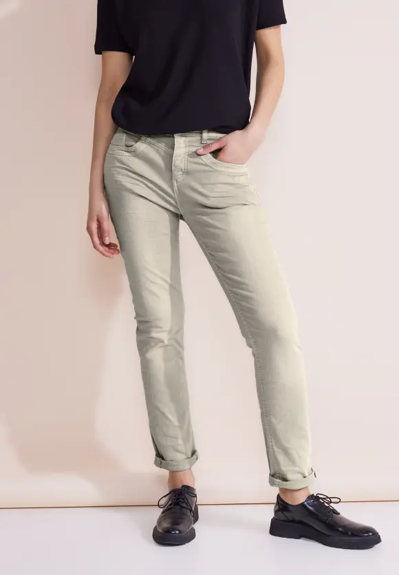 Casual Fit Color Jeans - soft sand washed