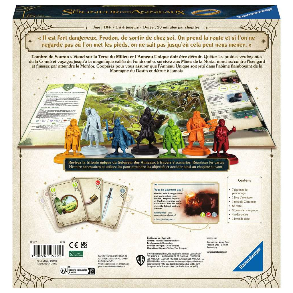 Le Seigneur des Anneaux - Jeu Livre d'Aventure - Occasion