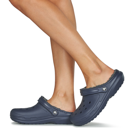Crocs - CLASSIC LINED CLOG Marino / Gris