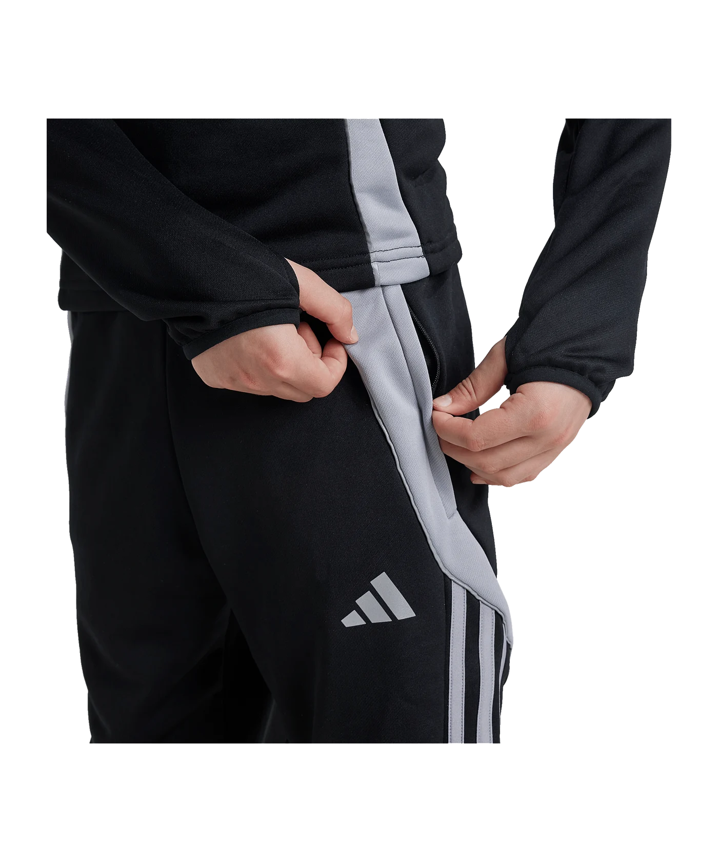 adidas Tiro 24 Winter Trainingshose Kids Schwarz
