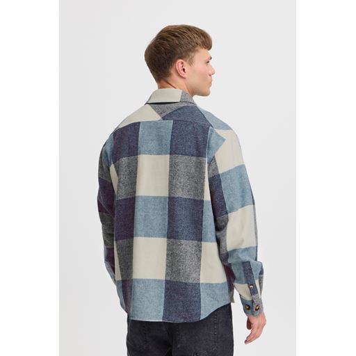 Solid Manheim Skjorte, Faded Denim, XL