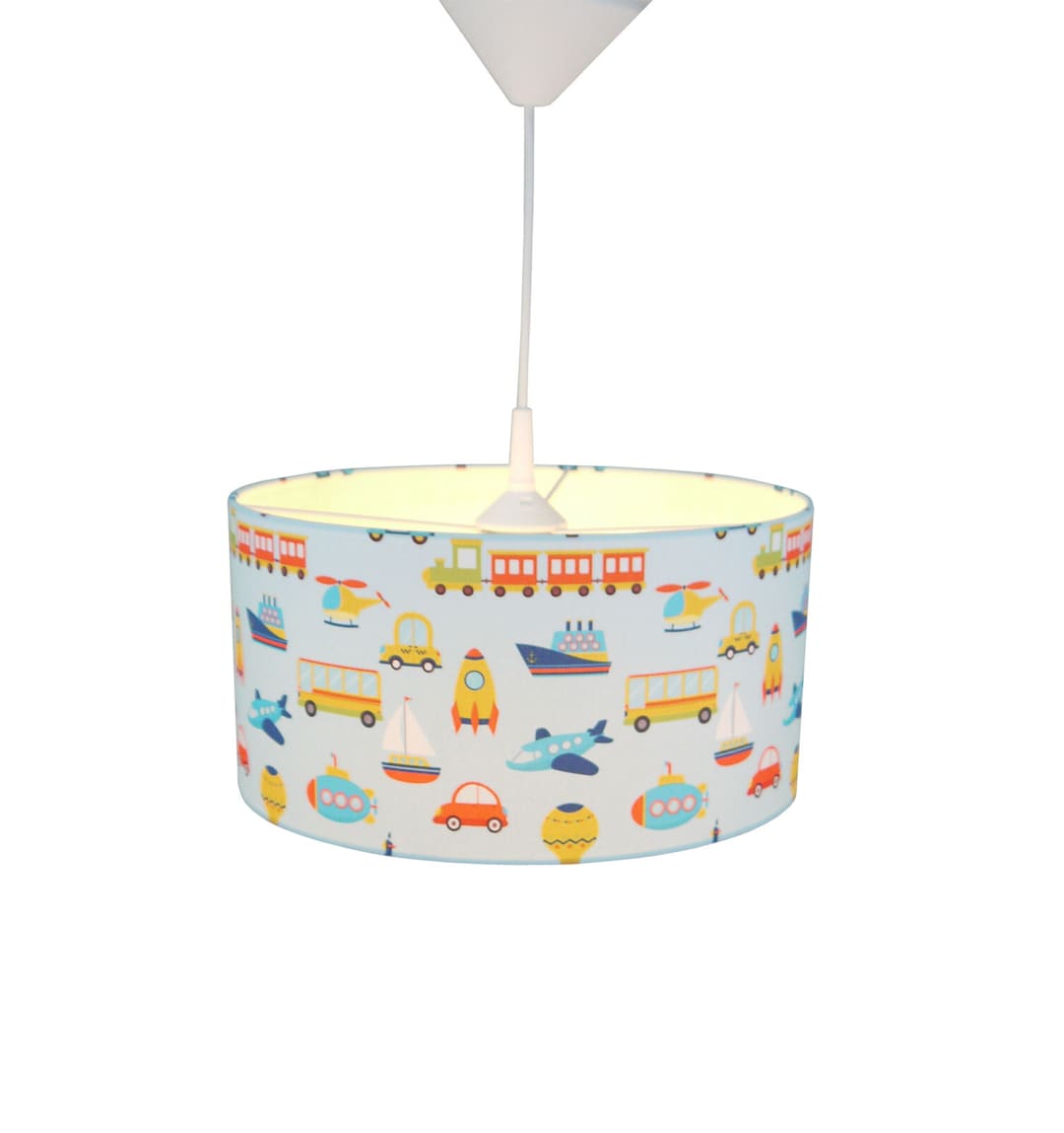 niermann Retrofit Kinderlampe Pendel Fahrzeuge