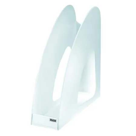 HAN Stehsammler TWIN, für Formate bis C4, (B x H x T) : 76 x 26 x 239 mm, weiß