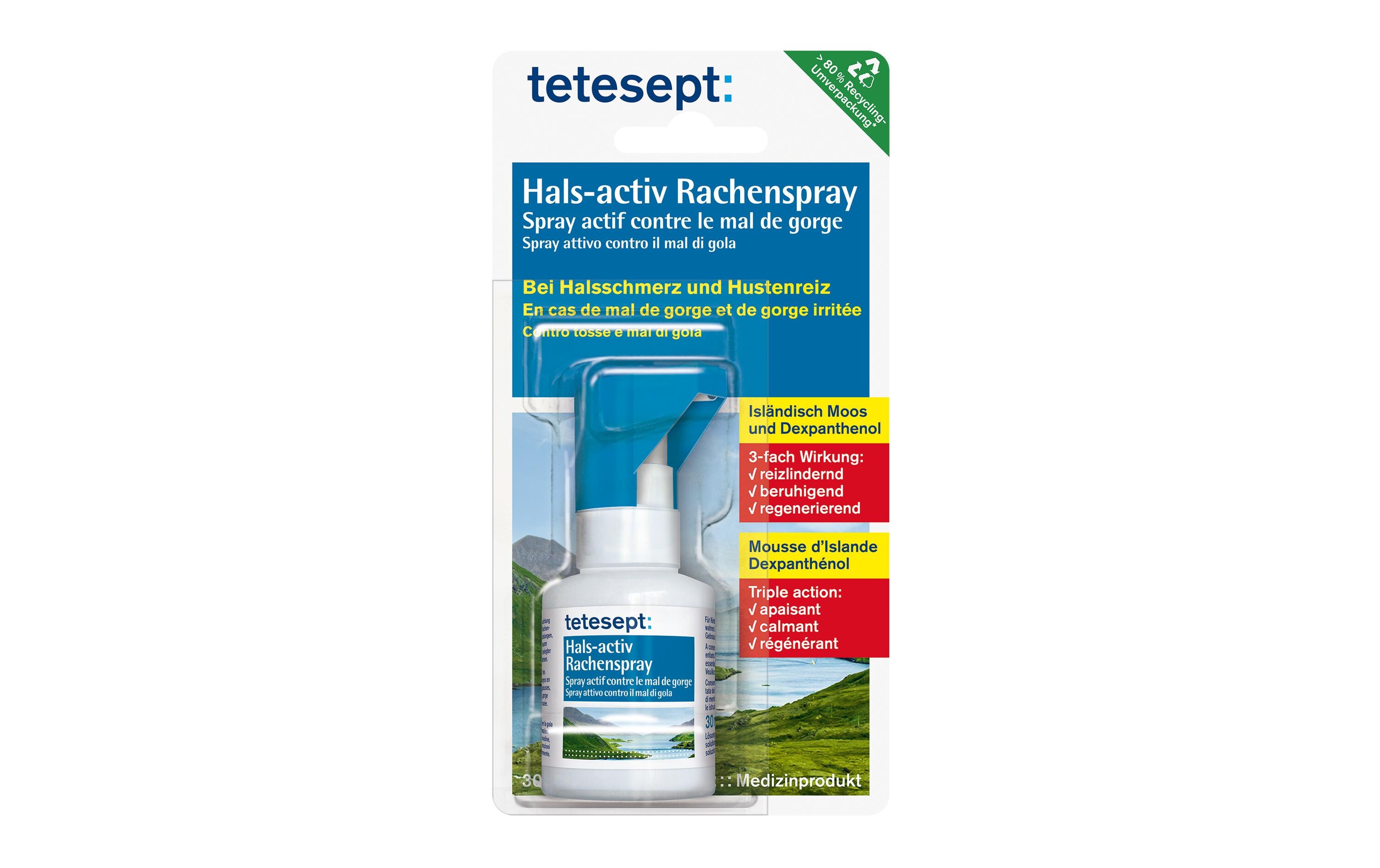 Hals-activ Rachenspray 30 mlRachenspray gegen Halsschmerzen und Husten