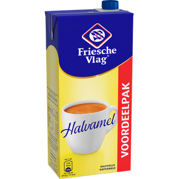 Friesche Vlag Halvamel Voordeelpak 929 ml