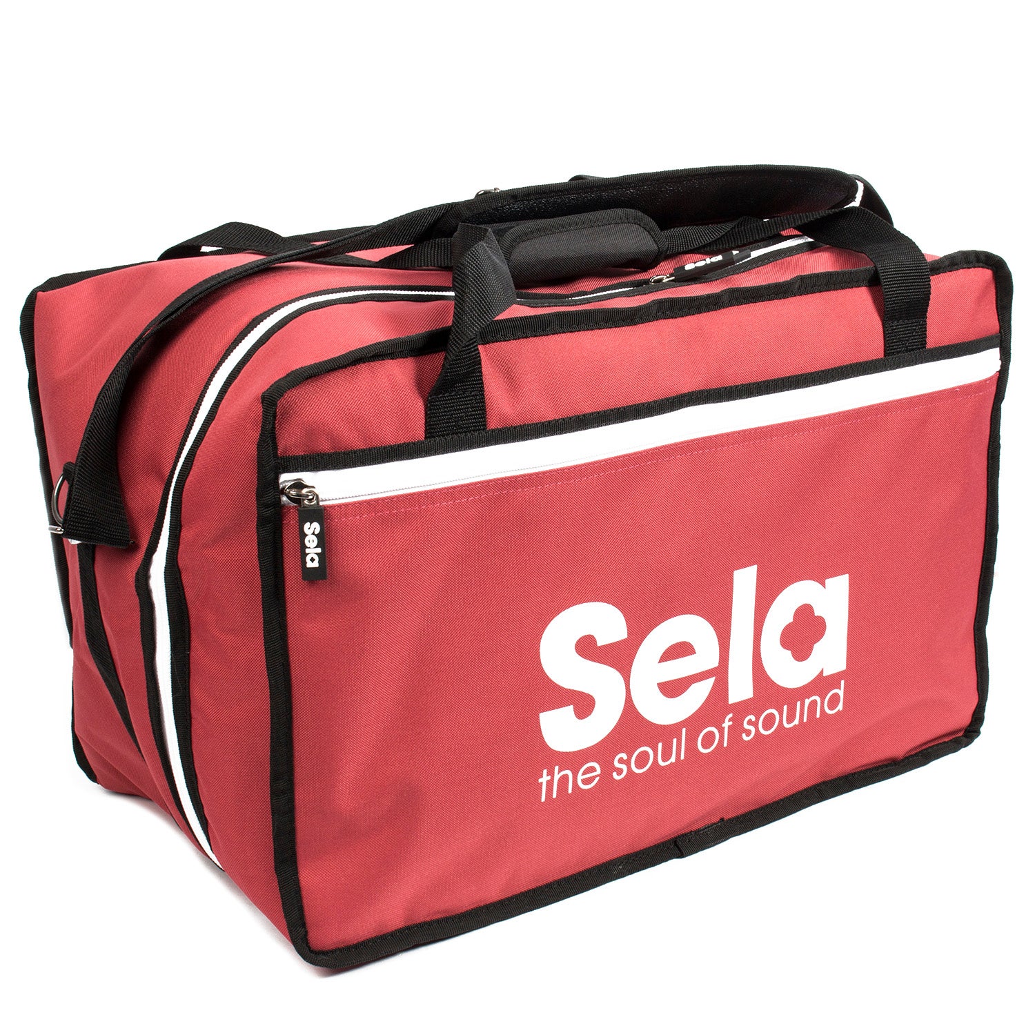 Sela SE 038 Cajon Bag Red draagtas voor cajon