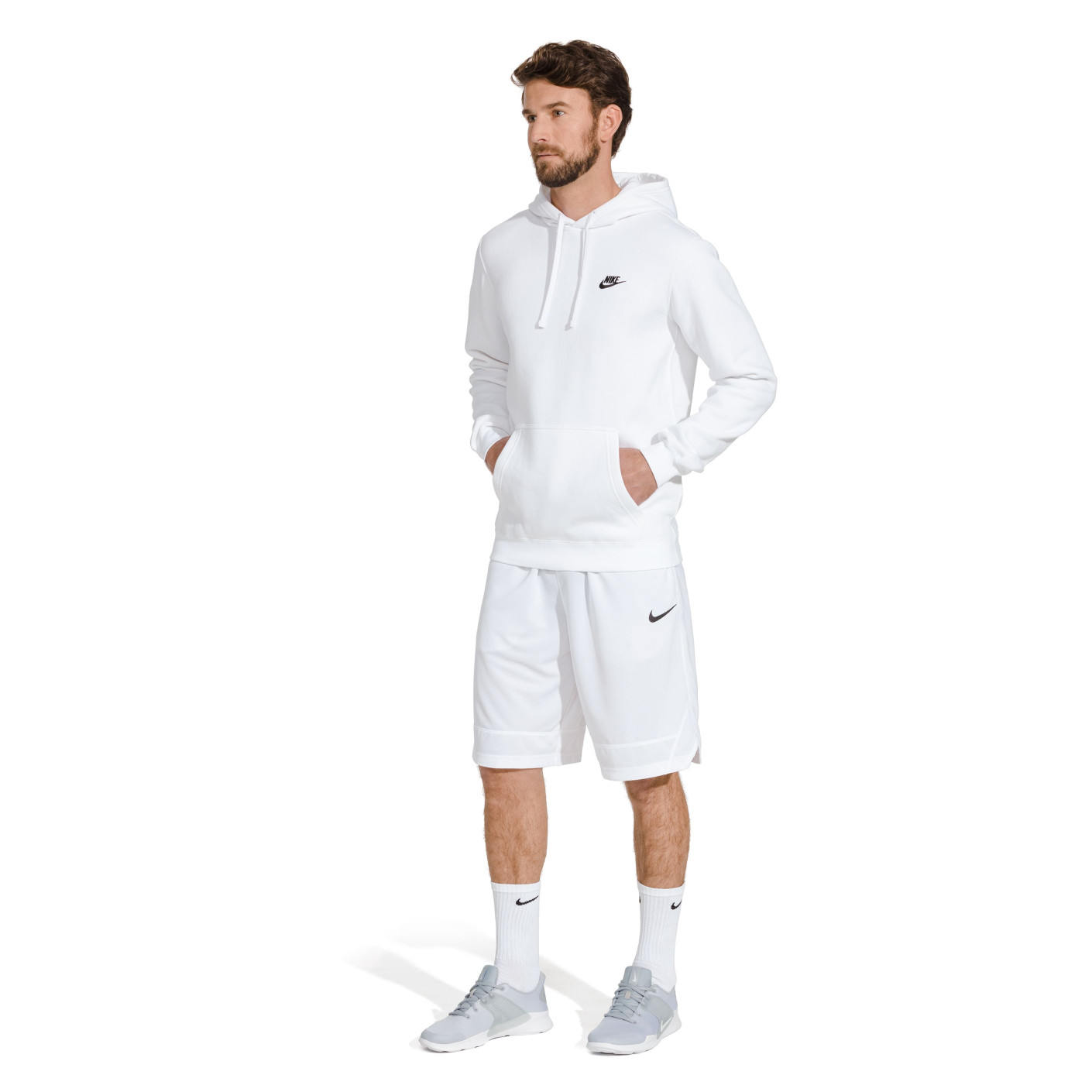 Nike Everyday Cushioned Sportsokken 6-Pack Wit Zwart