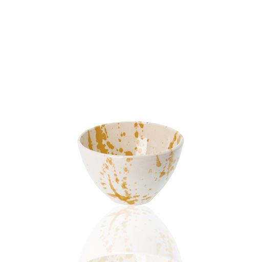 Familianna Cereal Skål, Splash Mustard, Ø15 cm
