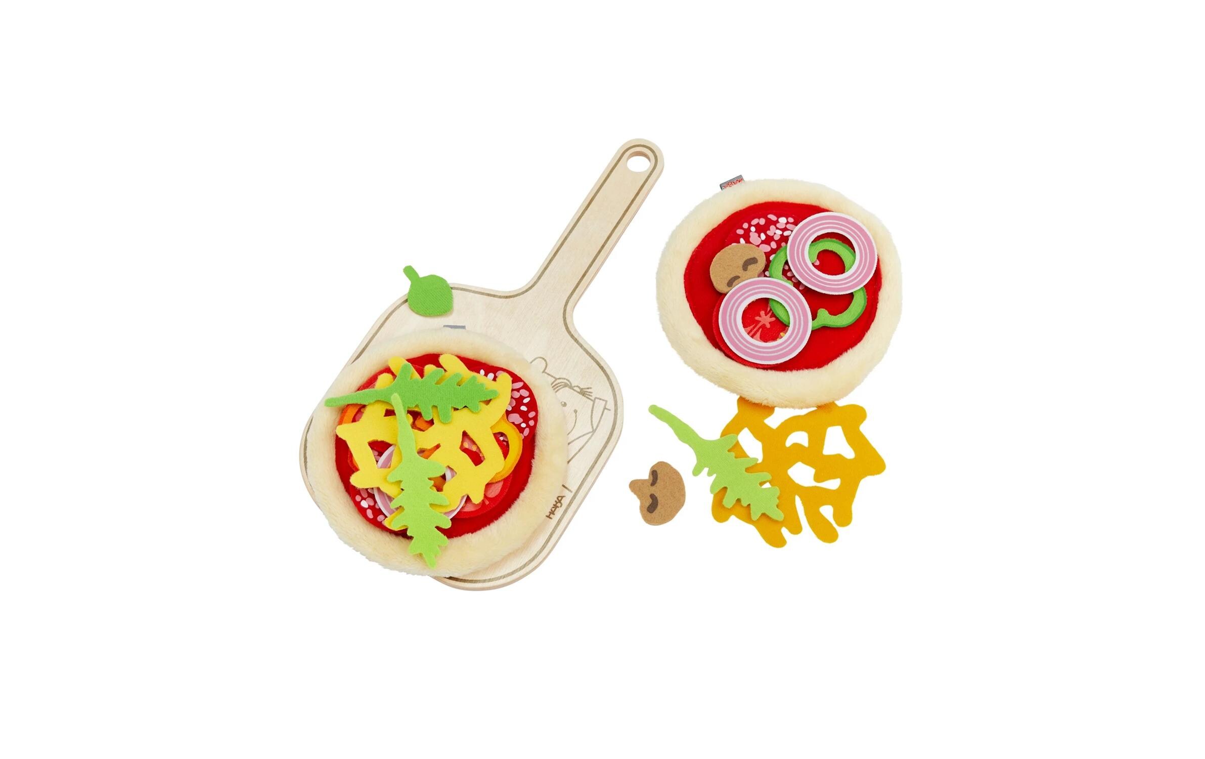 Spiel-Lebensmittel Pizza-Set 27 TeileCreative Play Pizzen aus Stoff